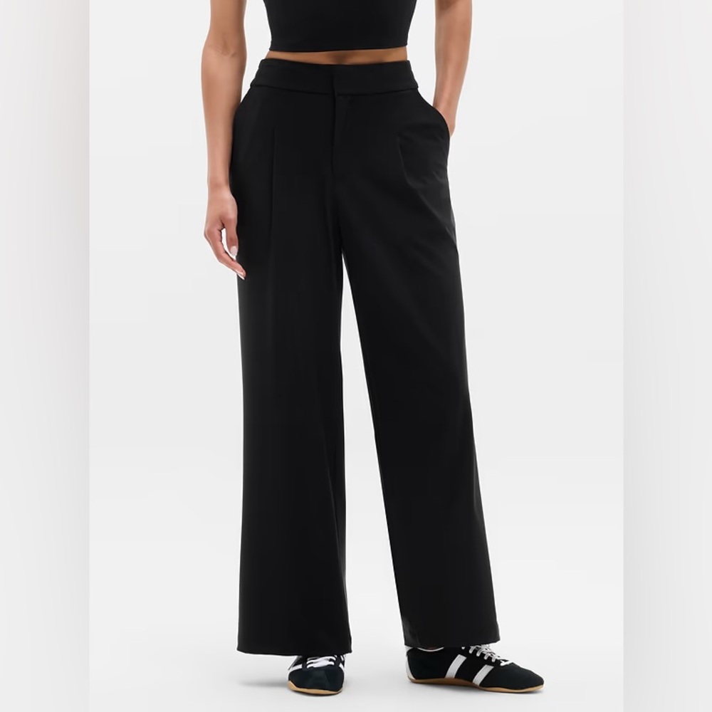NEW Athleta Pinnacle High Rise Trouser Black Women’s Size 8 472041